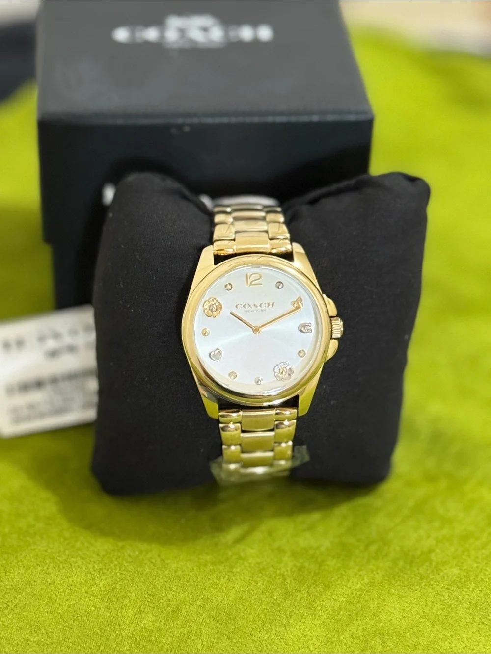 Coach Gold and Silver Two-Tone Women's Bracelet Watch